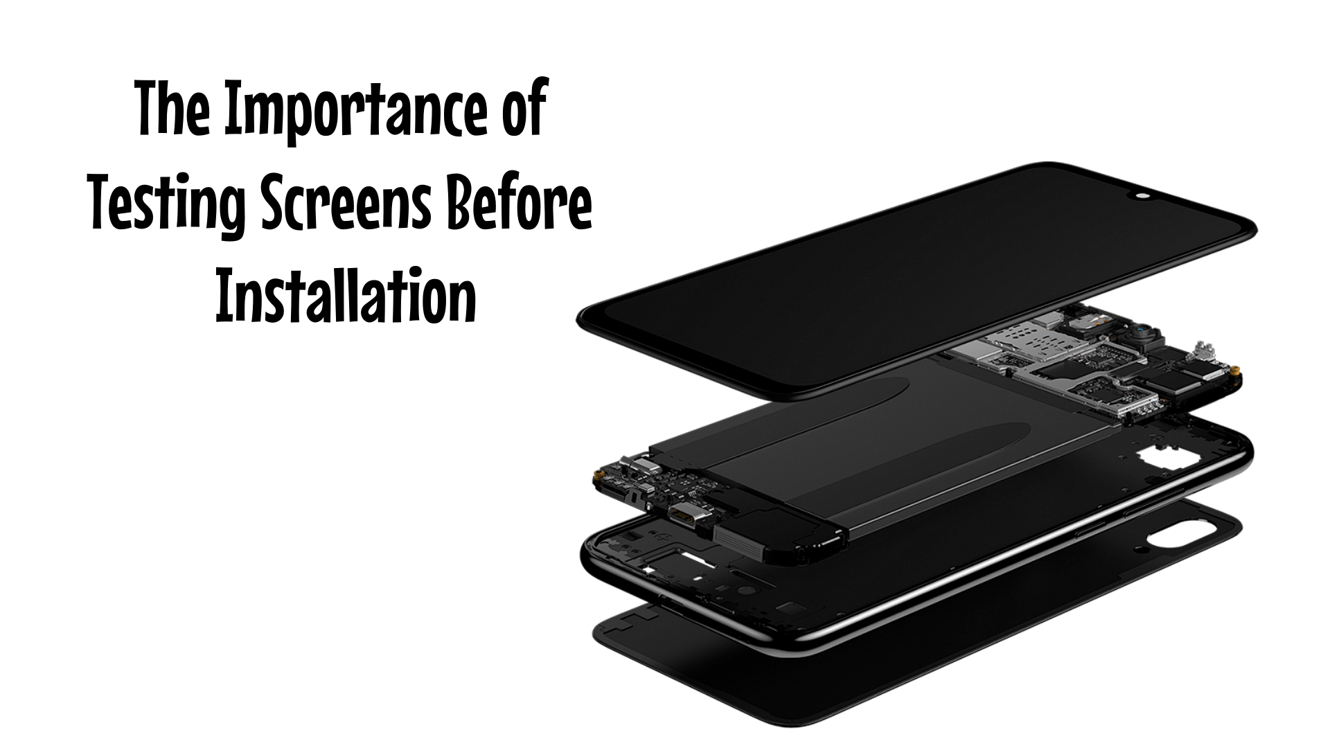 Test Screen Defect The Importance of Testing Screens Before Installation – XunGaoKe