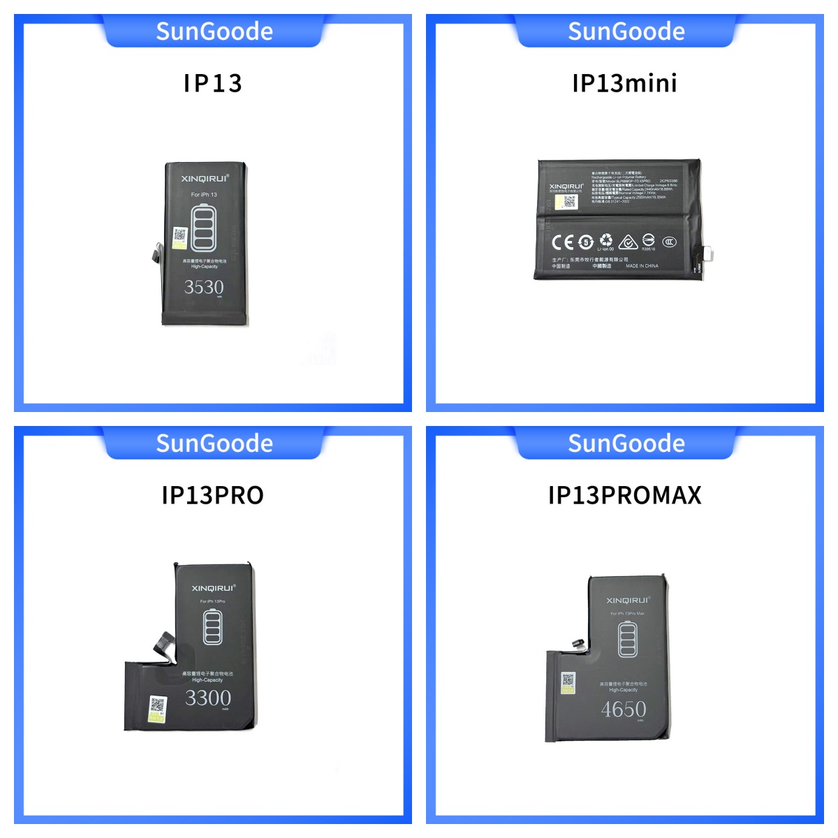 13-13promax IPhone 13 13MINI 13PRO 13PROMAX High capacity battery - Image 1